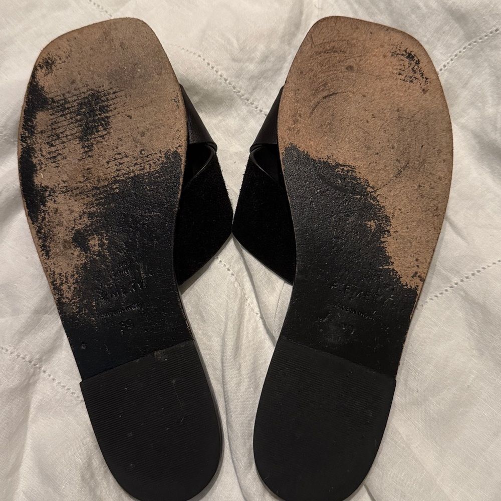 A.Emery Ada Leather Suede Sandals 39 - Picture 8 of 8